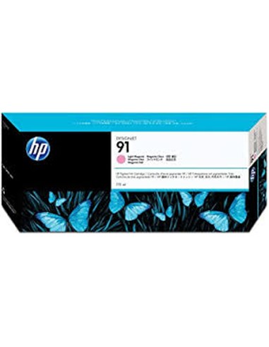 CARTUCHO HP 91 MAGENTA CLARO ORIGINAL