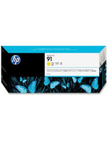 CARTUCHO HP 91 PACK DE 3 AMARILLO ORIGINAL