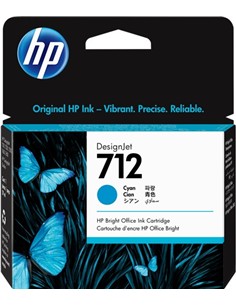 CARTUCHO HP Nº 712 CIAN ORIGINAL