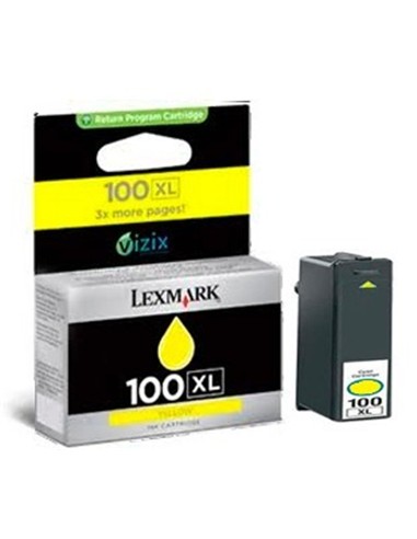 CARTUCHO LEXMARK N.100XL AMARILLO ORIGINAL