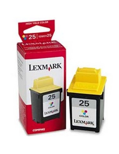 CARTUCHO LEXMARK N.25 COLOR ORIGINAL
