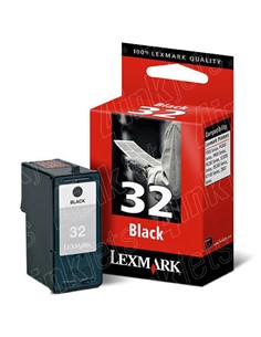 CARTUCHO LEXMARK N.32 NEGRO ORIGINAL