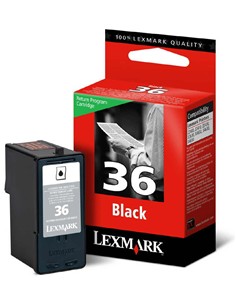 CARTUCHO LEXMARK N.36 NEGRO ORIGINAL