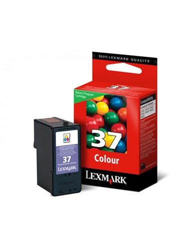 CARTUCHO LEXMARK N.37 COLOR ORIGINAL