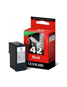 CARTUCHO LEXMARK N.42 RETORNABLE NEGRO ORIGINAL