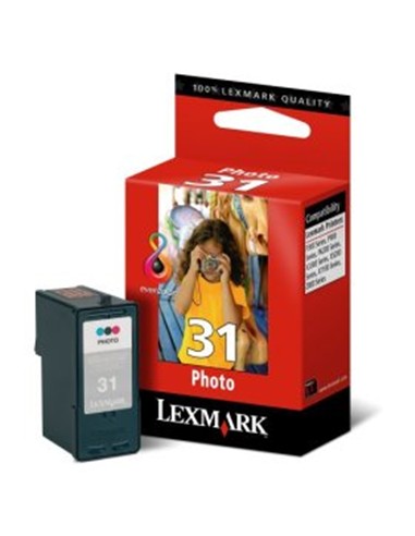 CARTUCHO LEXMARK N31 PHOTO ORIGINAL