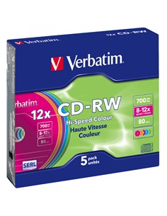 CD-RW VERBATIM REGRABABLE 80 min.