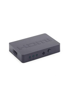 CONMUTADOR HDMI GEMBIRD 3 PUERTOS INPUT 1 OUTPUT