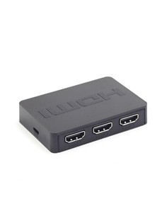 CONMUTADOR HDMI GEMBIRD 3 PUERTOS INPUT 1 OUTPUT 2