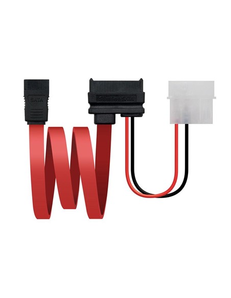 CABLE ALIMENTACION + DATOS SERIAL ATA SATA NANOCAB