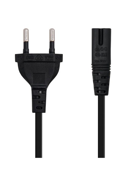 CABLE ALIMENTACION FORMA 8 CEE 716M-C7H 1.5 M NANO