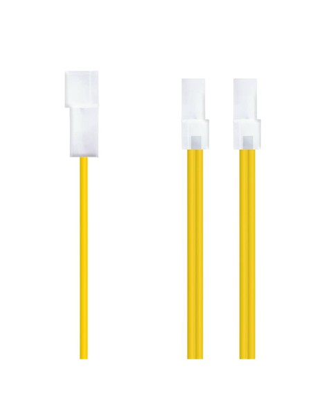 CABLE ALIMENTACION HDD / FLOPPY 20CM NANOCABLE