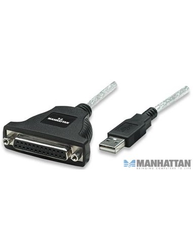 CONVERSOR CABLE USB/PARALELO 25H.