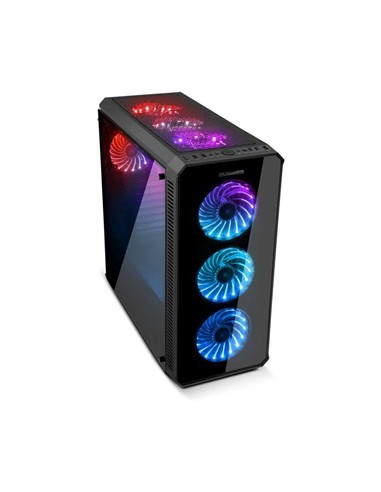 CAJA ORDENADOR GAMING NOX HUMMER TGX ATX RGB BLACK
