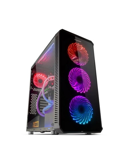 CAJA ORDENADOR GAMING NOX HUMMER TGX ATX RGB BLACK