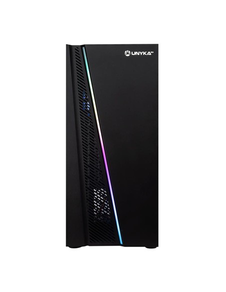 CAJA ORDENADOR GAMING UNYKACH GLAYZE FRONTAL ATX A