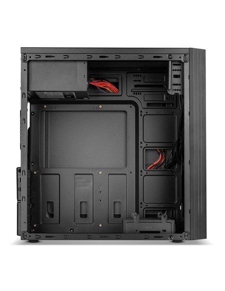 CAJA ORDENADOR NOX LITE 010 ATX DVD BLACK + FUENTE