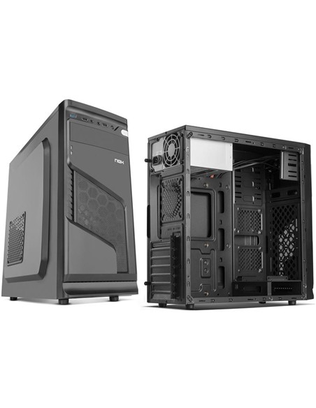 CAJA ORDENADOR NOX LITE 030 MATX DVD BLACK + FUENT