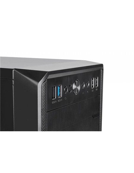 CAJA ORDENADOR NOX LITE 030 MATX DVD BLACK + FUENT