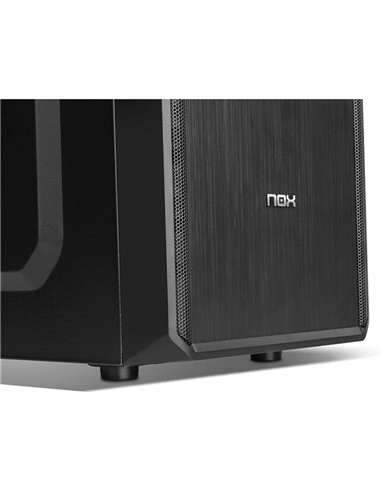 CAJA ORDENADOR NOX LITE 030 MATX DVD BLACK + FUENT