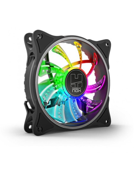 VENTILADOR 12CM NOX HUMMER A-FAN ARGB INNER GLOW