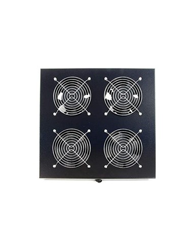 VENTILADOR CUADRUPLE 12 CM POWERGREEN ARMARIO RACK