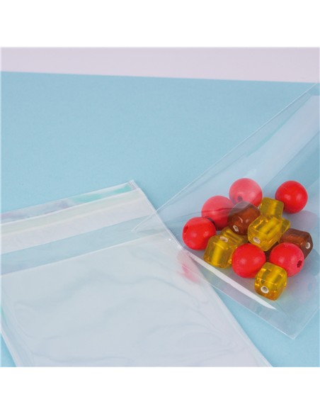 BOLSA AUTOCIERRE ADHESIVO 80x120 mm 100 unidades