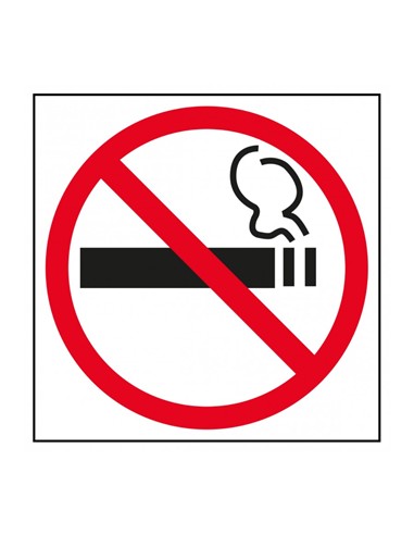 ETIQUETA SEÑALIZACION PROHIBIDO FUMAR