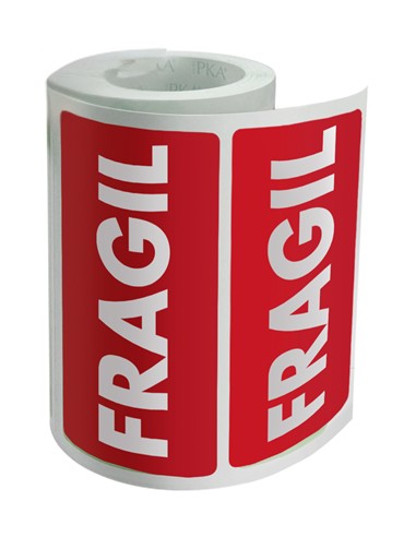 ETIQUETA ENVIO ROLLO 50x100 FRAGIL