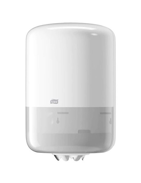 DISPENSADOR ROLLO PAPEL SECAMANOS MECHA PARED