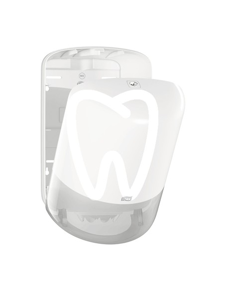 DISPENSADOR ROLLO PAPEL SECAMANOS MECHA PARED