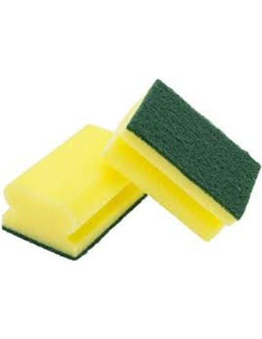ESTROPAJO VERDE SALVAUÑAS FIBRA