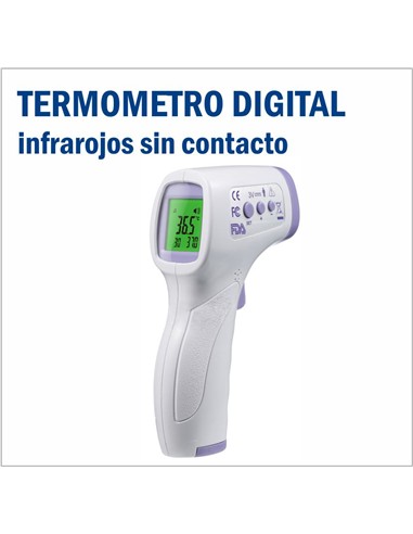 TERMOMETRO DIGITAL INFRAROJOS IR988