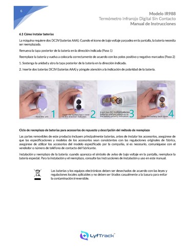 TERMOMETRO DIGITAL INFRAROJOS IR988