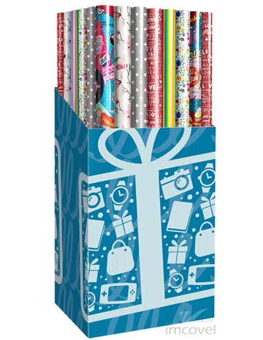 ROLLO PAPEL REGALO 2 MT. STANDAR