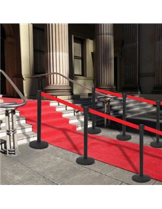 POSTE DE SEPARACION CON CINTA 2 mt (2 unidades) 2