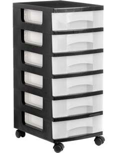 CARRO DE 6 CAJONES CON RUEDAS