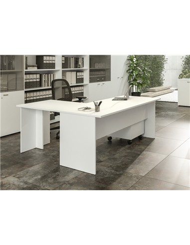 MESA PRESTO 160x80x72 GRIS