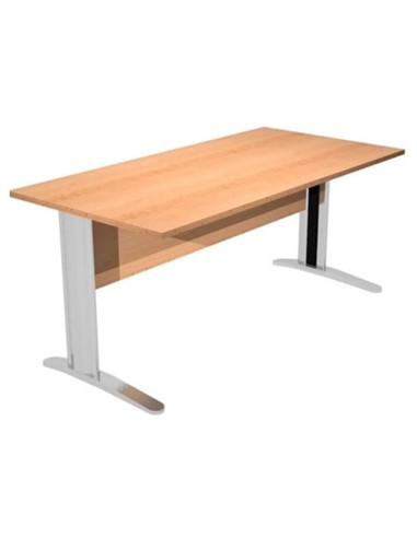 MESA PATAS METALICAS HAYA 140x80x72