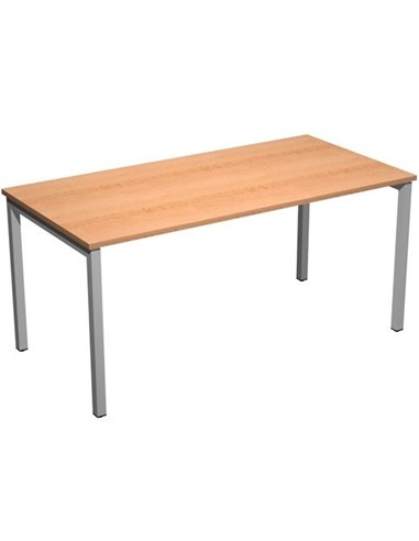 MESA PATAS CUADRADAS 160x80x75 HAYA