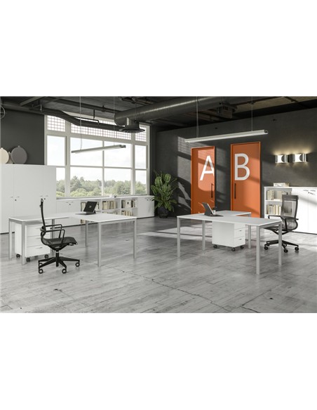 MESA PATAS CUADRADAS 160x80x75 HAYA