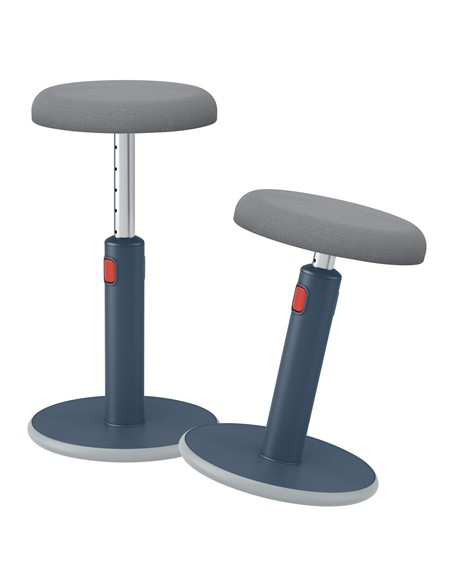 SILLA TABURETE ERGO COSY GRIS