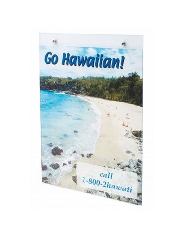 PORTACARTEL MURAL DIN A4 32,4x21 cm