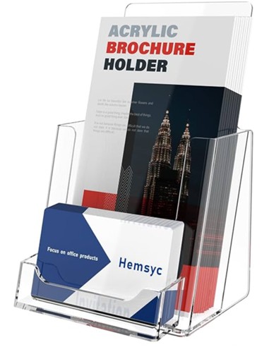 PORTAFOLLETOS SOBREMESA DIN A4 27,5x23,5x10 cm