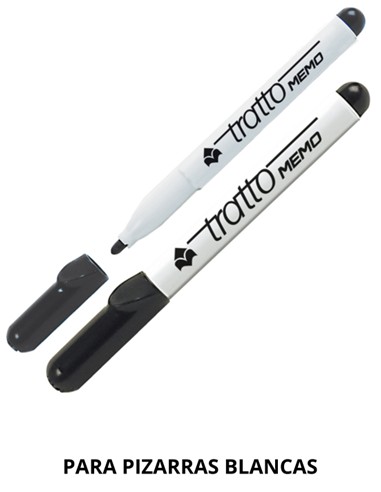 ROTULADOR TRATTO MEMO MEDIANO PIZARRA NEGRO