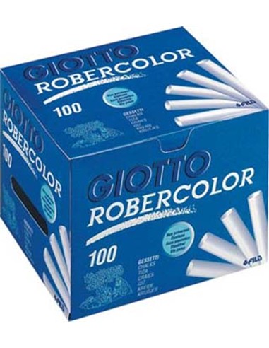 TIZA GIOTTO BLANCA (100 UNID.)