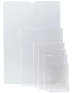 FUNDA TRANSPARENTE SIN TALADRO NIF 87x57