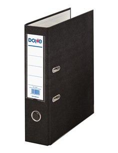 ARCHIVADOR PALANCA FOLIO FORRADO NEGRO