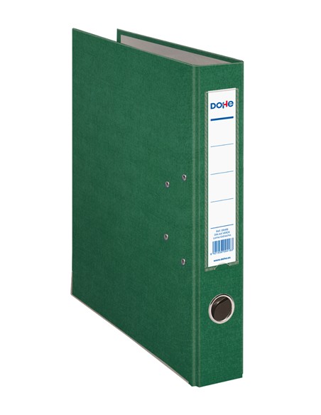 ARCHIVADOR PALANCA FOLIO FORRADO VERDE L/E