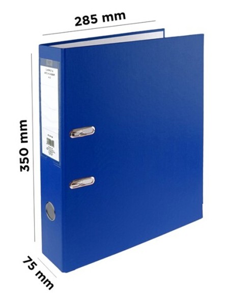 ARCHIVADOR PALANCA FOLIO PLAST.AZUL ESSELTE